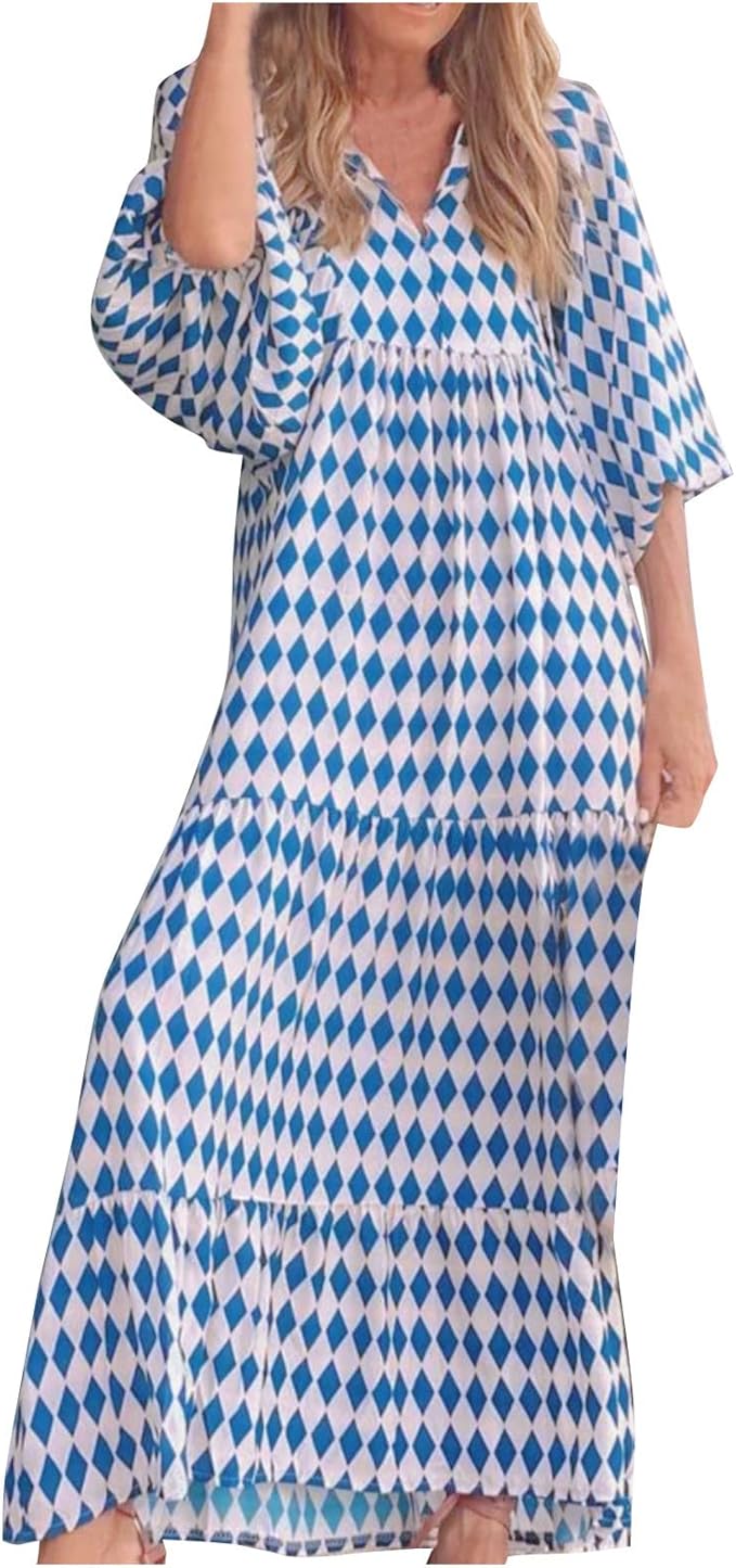 Casual Fashion Printed Maxi Dress